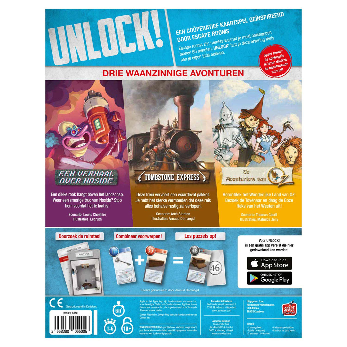 Asmodee odemknout! 3 Secret Adventures