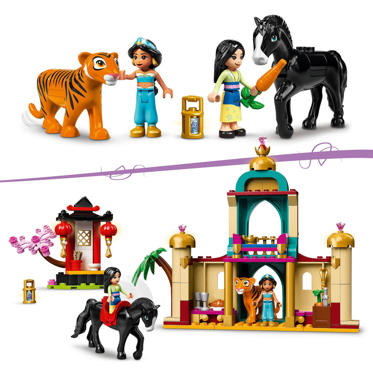 Lego Disney Princess 43208 Jasmines and Mulans Adventure