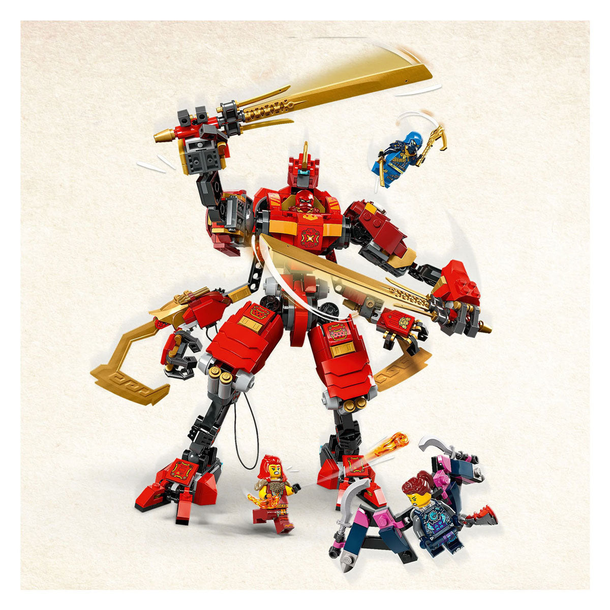 Lego ninajago 71812 ka's ninja climbing mech