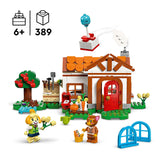 Lego Animal Crossing 77049 Isabelle auf Besuchern