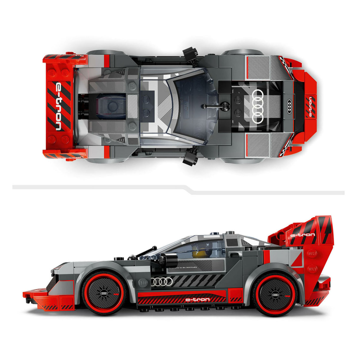 Lego 76921 Speed ​​Champions Audi S1 ​​E Tron Quattro Racing car
