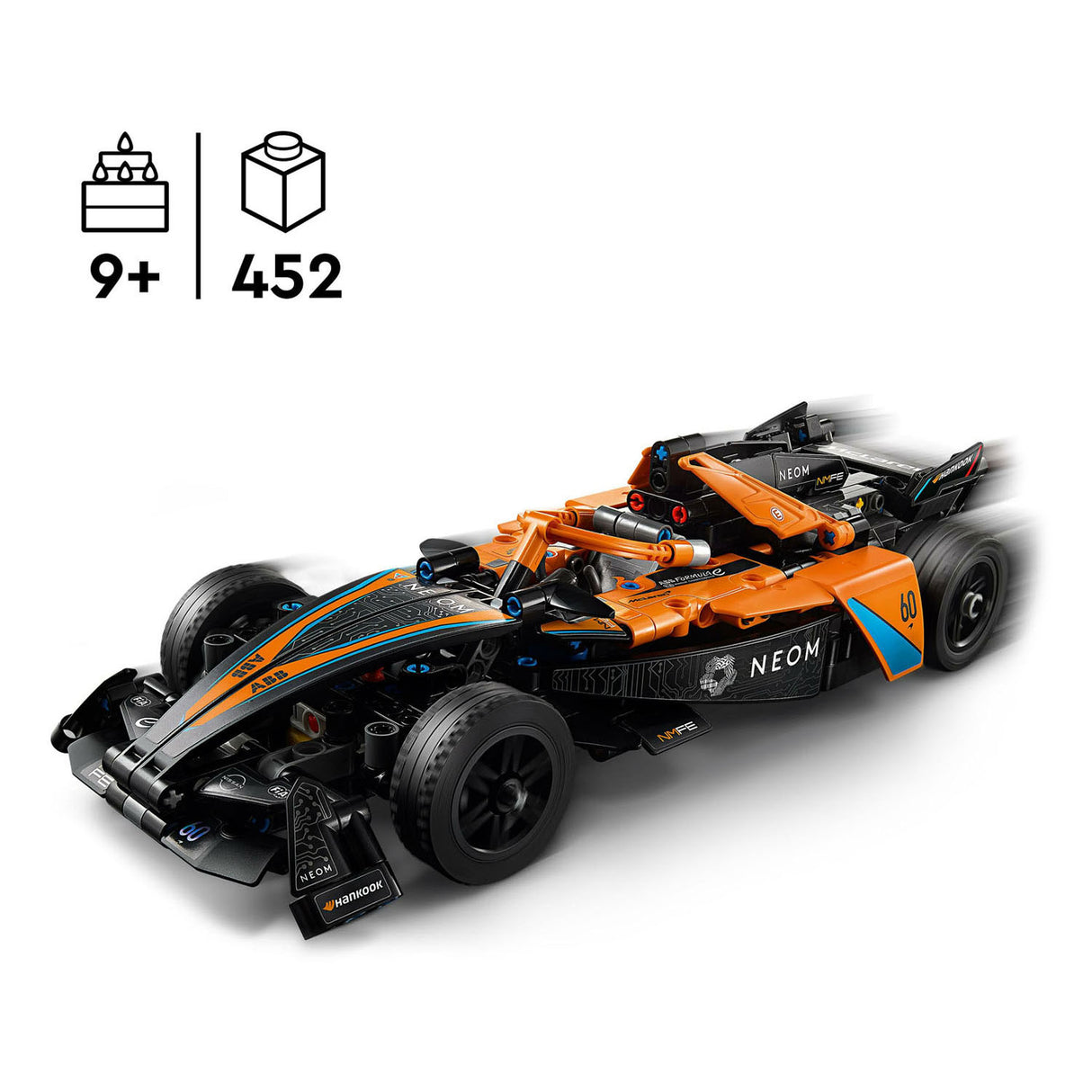LEGO Technic 42169 Neom McLaren Formel E Rennwagen