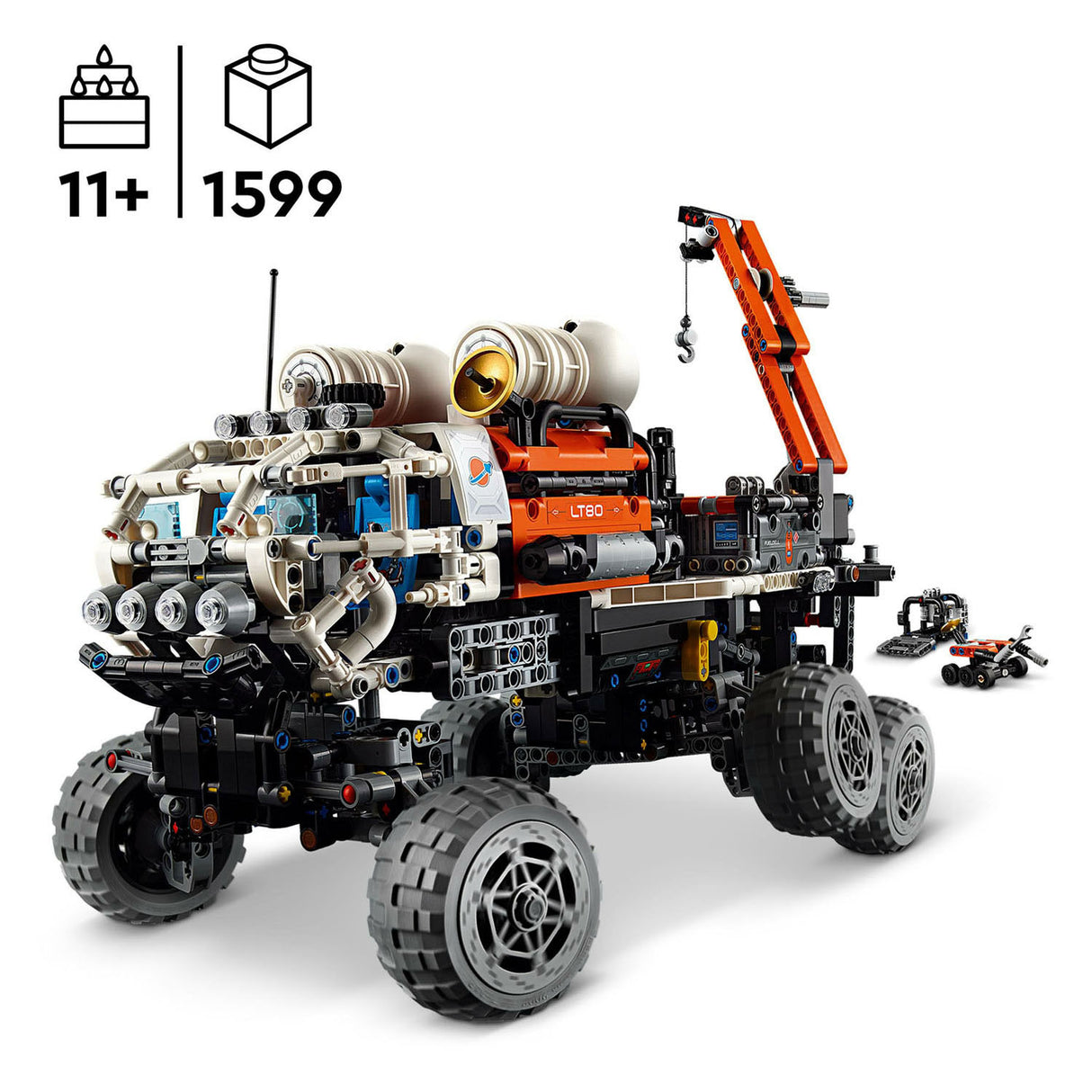 LEGO Technic 42180 Reconnaissance Rover på Mars
