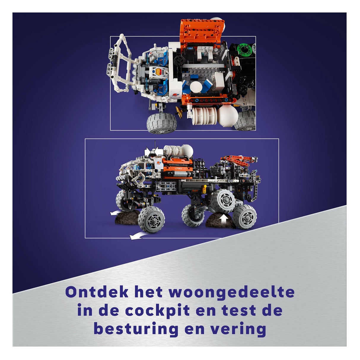 LEGO Technic 42180 Reconnaissance Rover på Mars