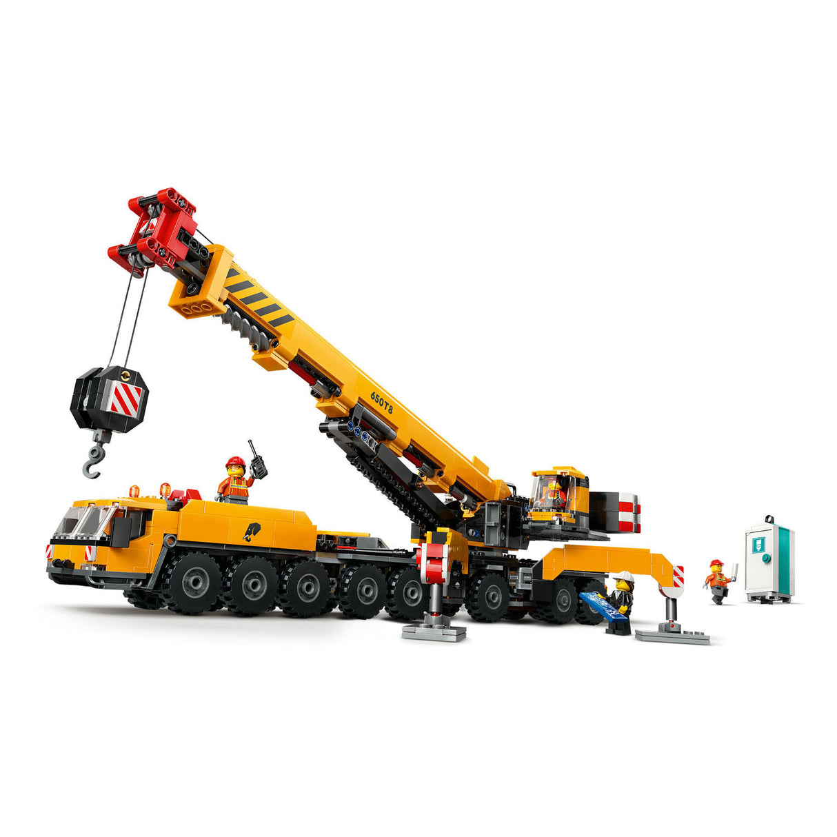 Lego LEGO CITY 60409 CRANE DE CONSTRUCTION MOBILE JAUNE