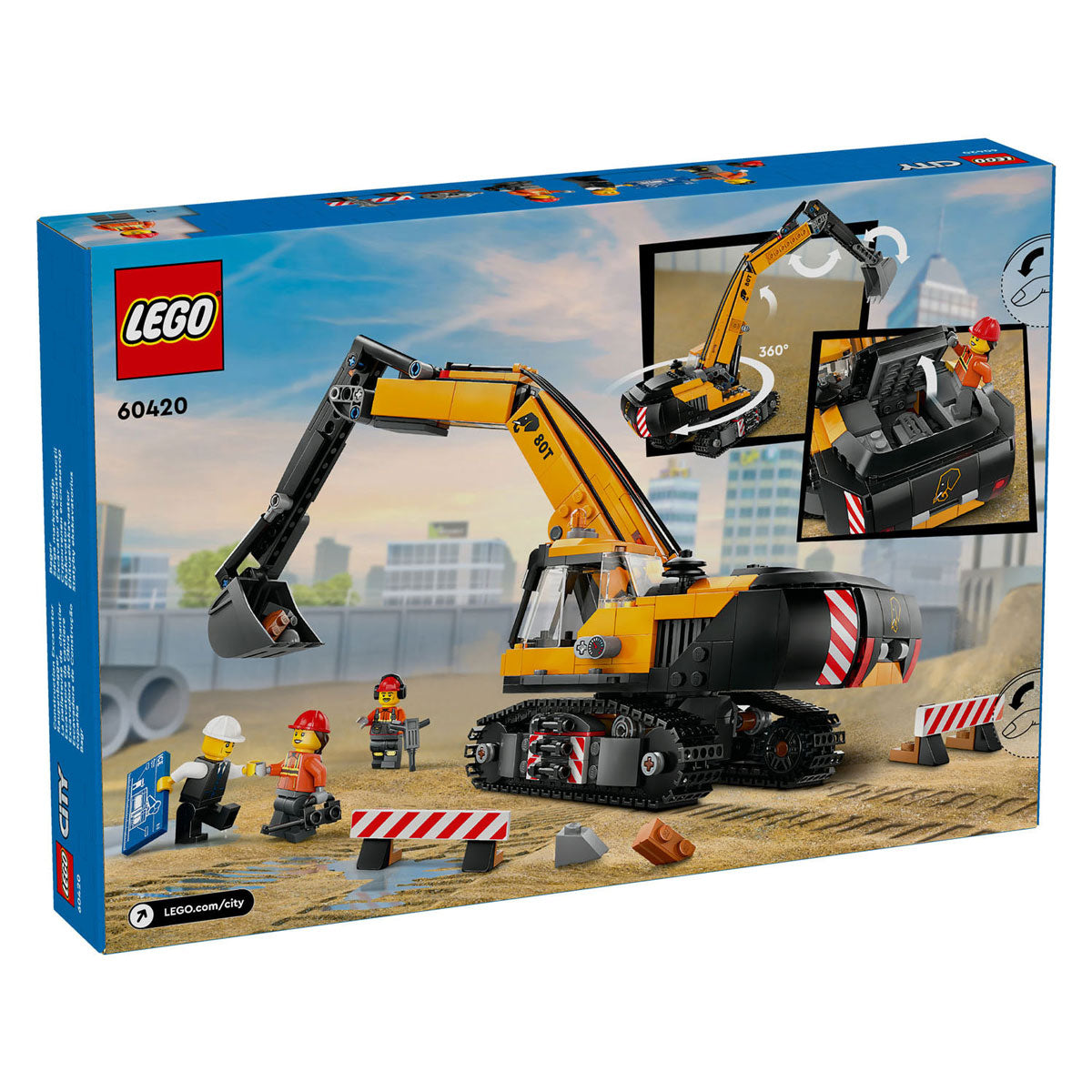 LEGO LEGO CITY 60420 Effet jaune