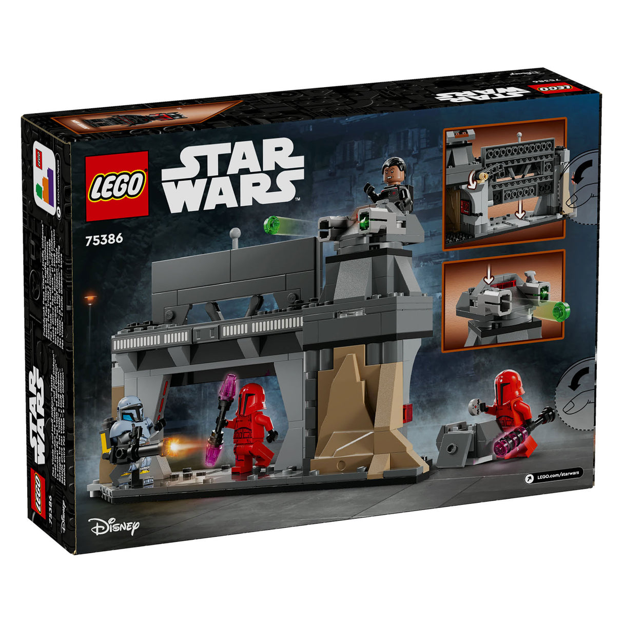 Lego Star Wars 75386 Paz Vizsla e Moff Gideon Duel