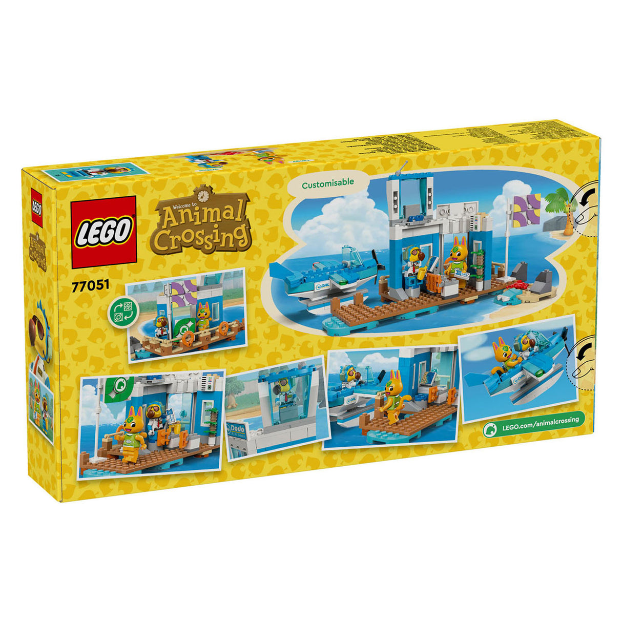 Lego Animal Crossing 77051 Fliege mit Dodo Airlines