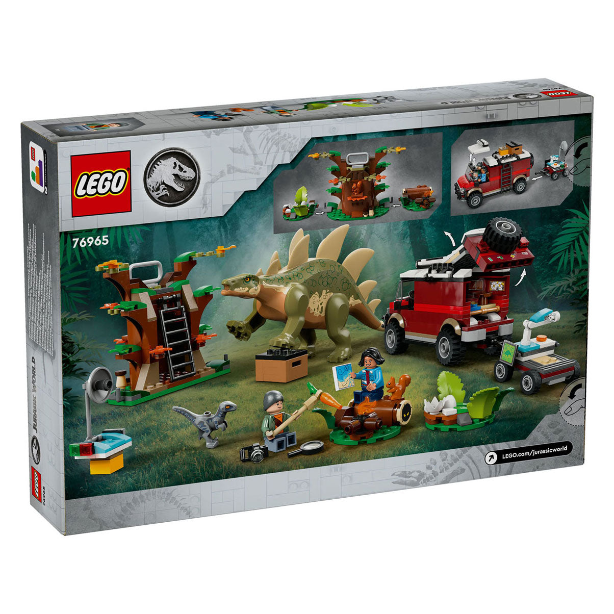 Lego Jurassic World 76965 Dinozaurusmissions: stegozaurus odkrycie