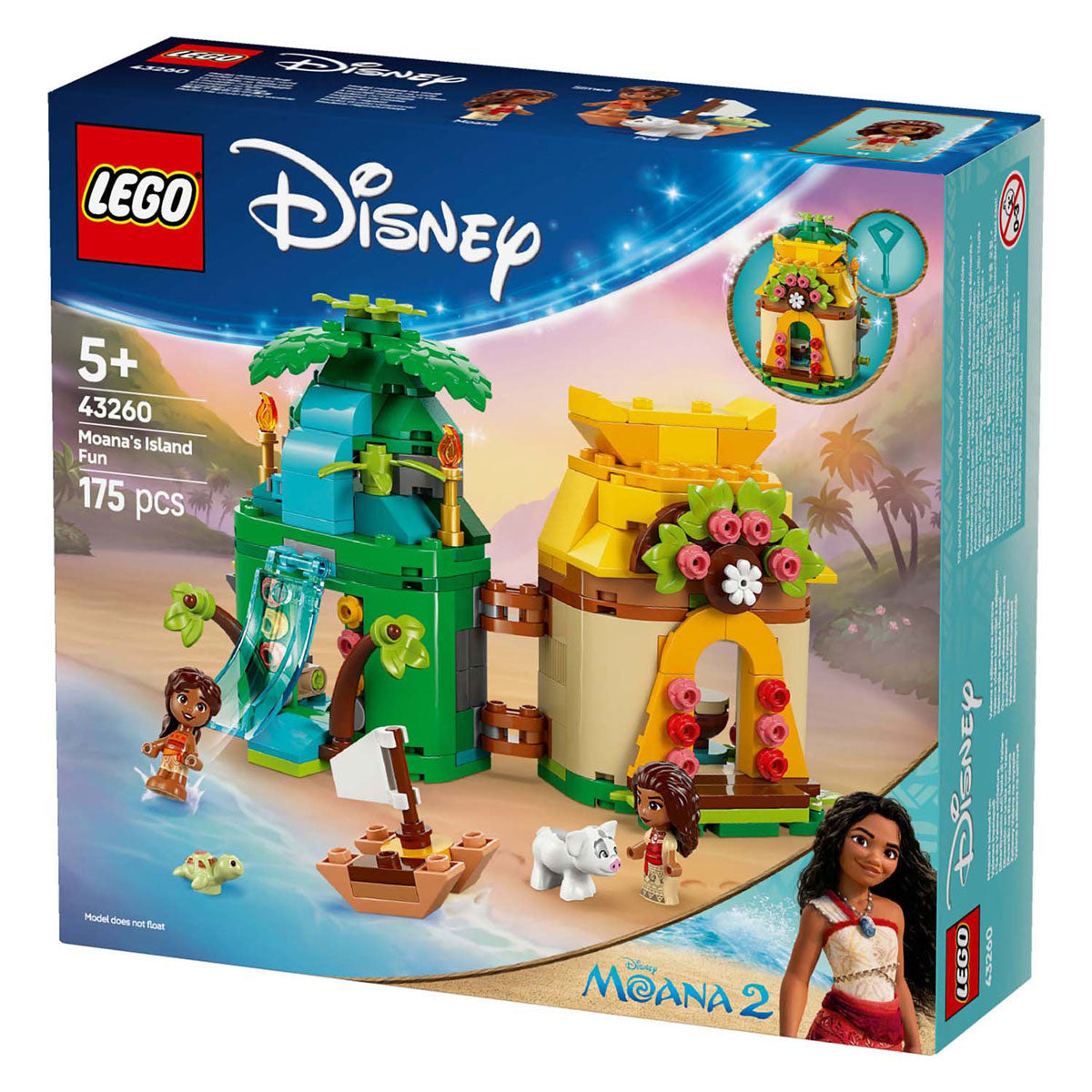 Lego Disney Prinzessin 43260 Vaiaia's Play Island