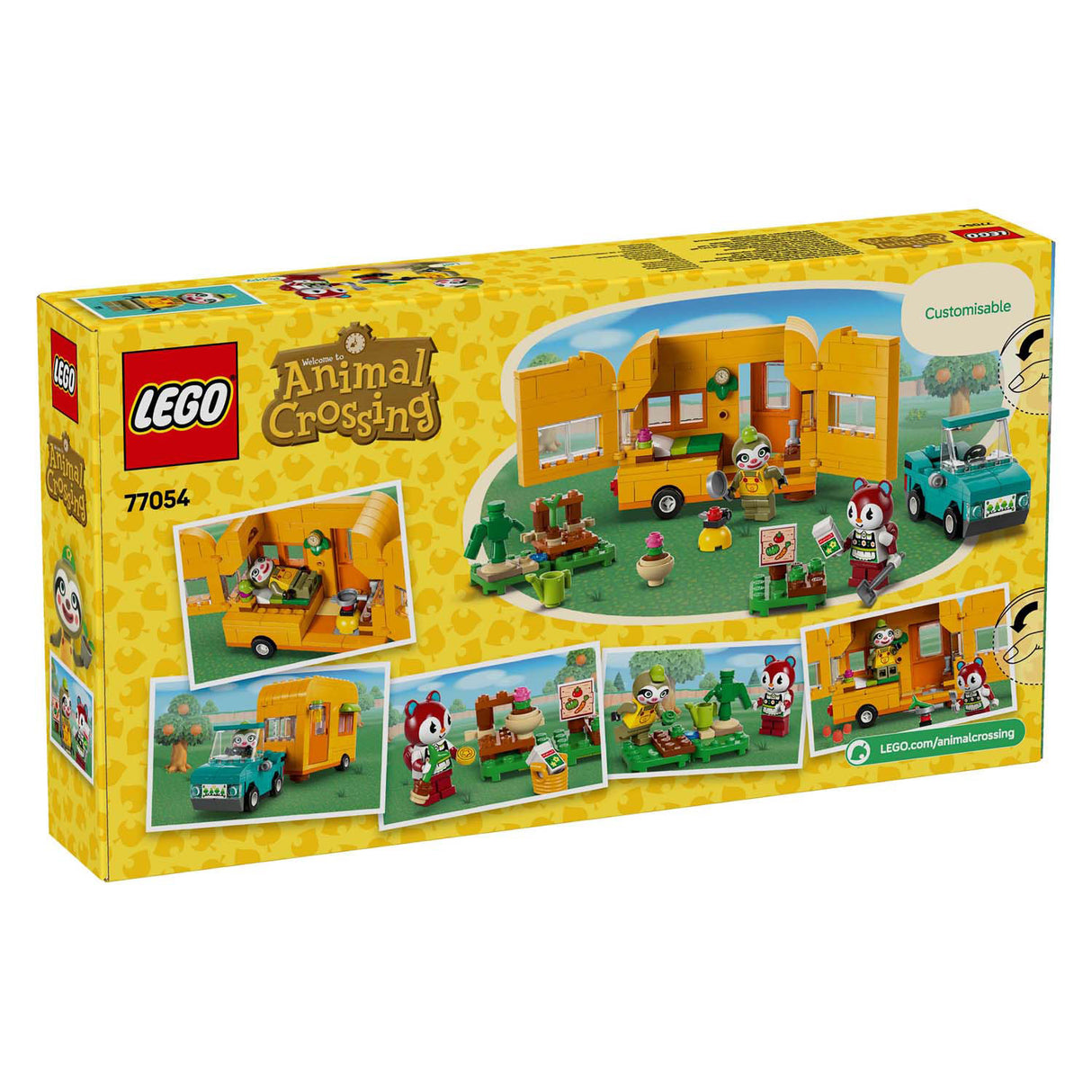 Lego Animal Crossing 77054 Leifs Caravan and Tuinwinkel