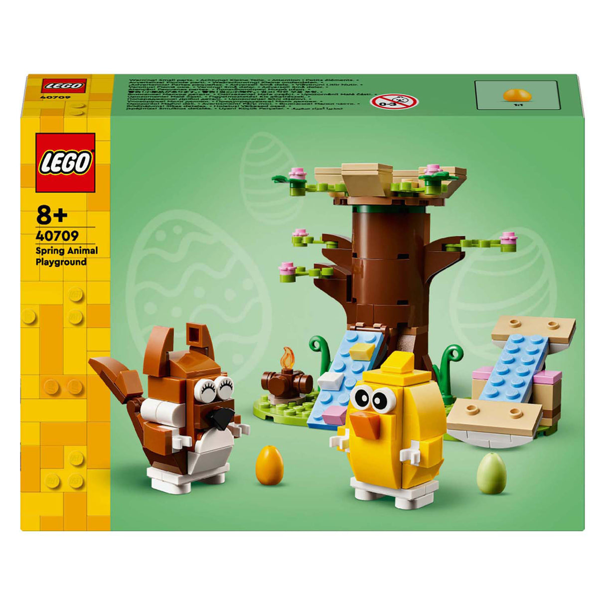 Lego iconic 40709 dierenspeeltuin in de lente