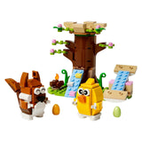 Lego iconic 40709 dierenspeeltuin in de lente
