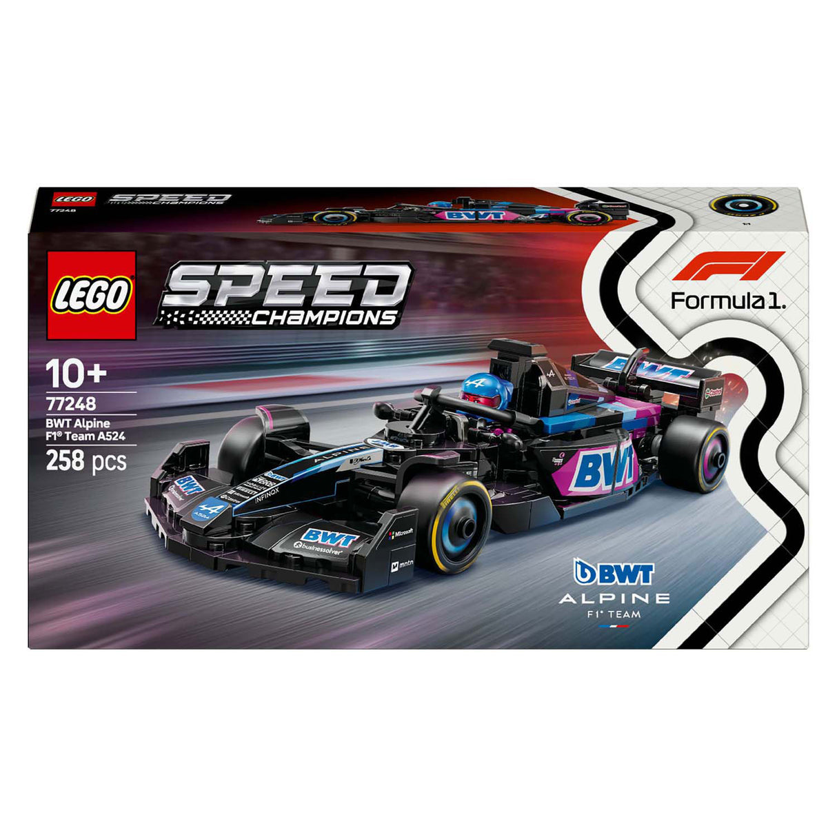 LEGO Speed ​​Champions 77248 BWT Alpine F1 Team A524 Racing Car