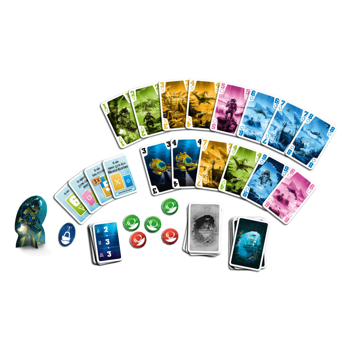 999 games 999 Games De Crew Mission Diepzee Card game