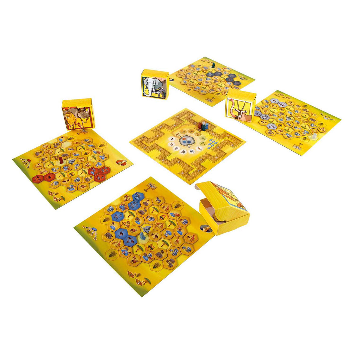 999 gam 999 gier Savannah Park Bordspel