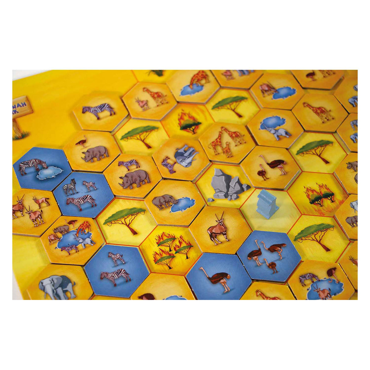 999 gam 999 gier Savannah Park Bordspel