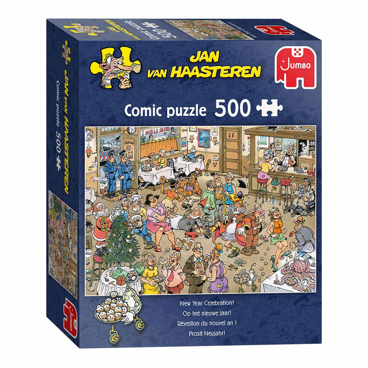 Jumbo jigsaw puzzle Christmas Drinks, 500st.