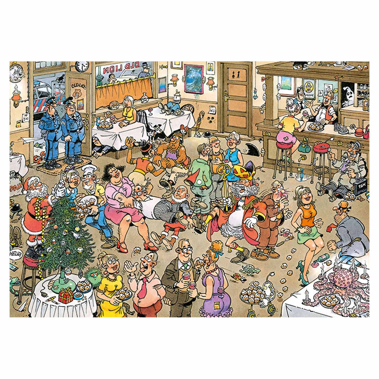 Jumbo jigsaw puzzle Christmas Drinks, 500st.