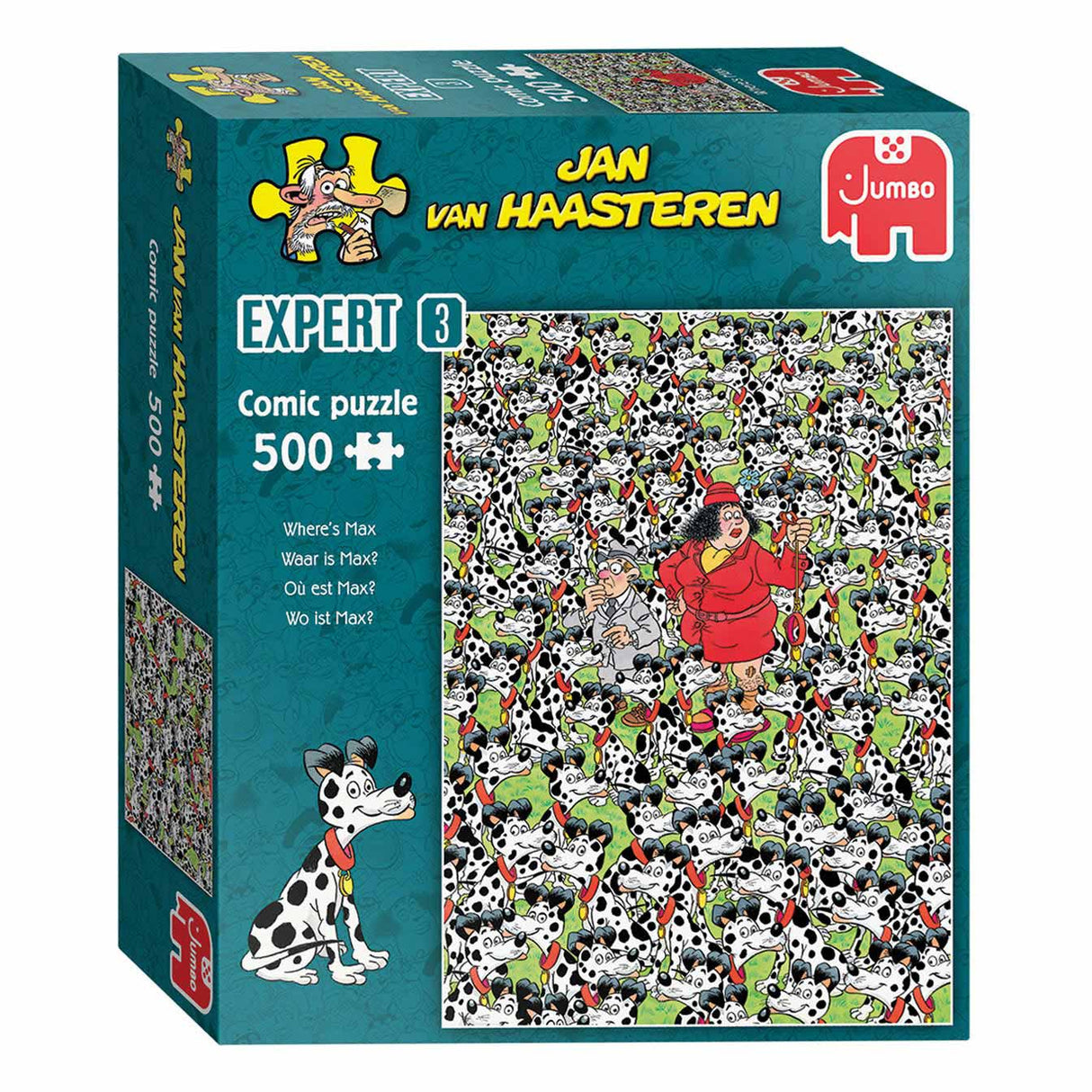 Jan van Haasteren Jigsaw Puzzle Expert 03 Where's Max ?, 500st.