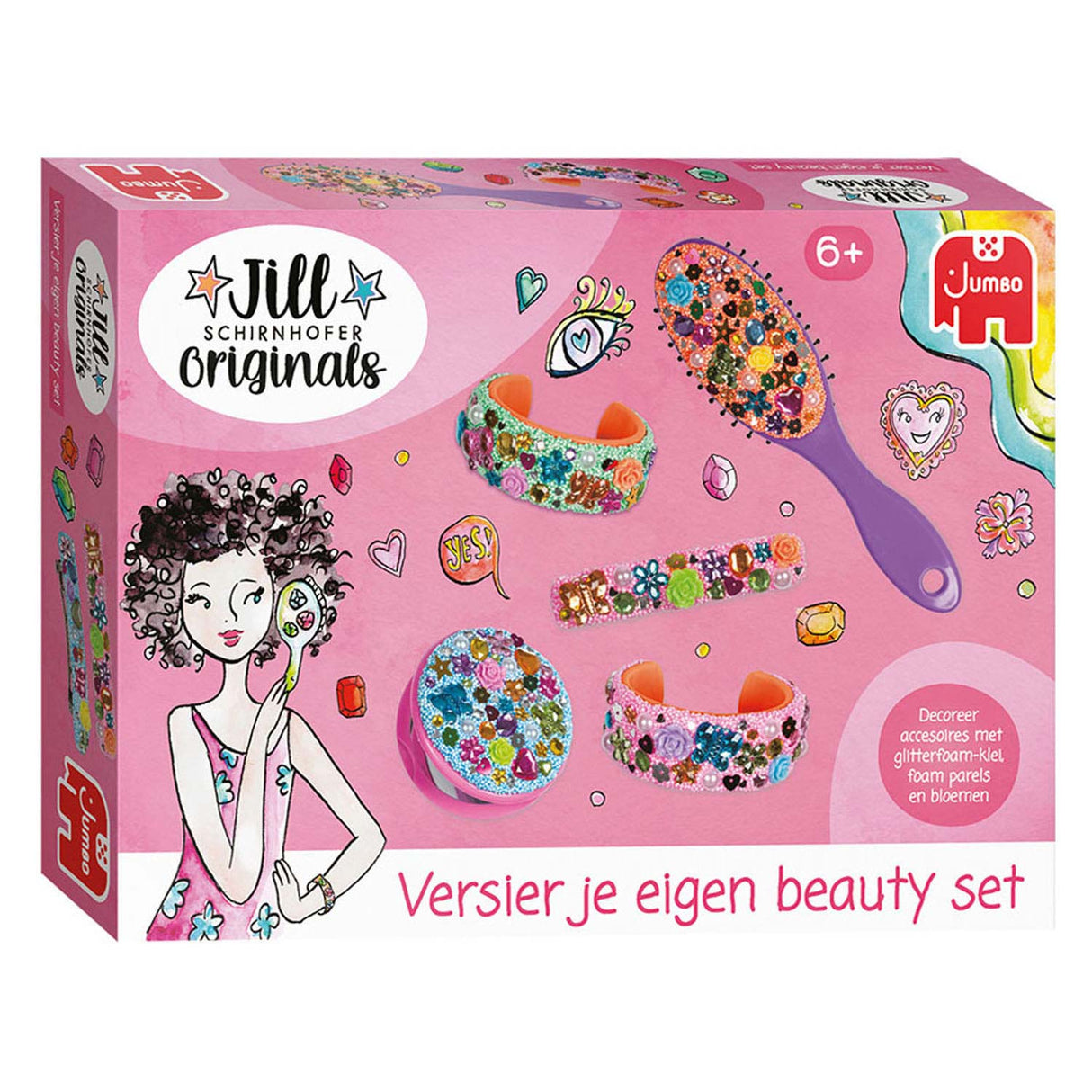 Jill decorating with foamklei