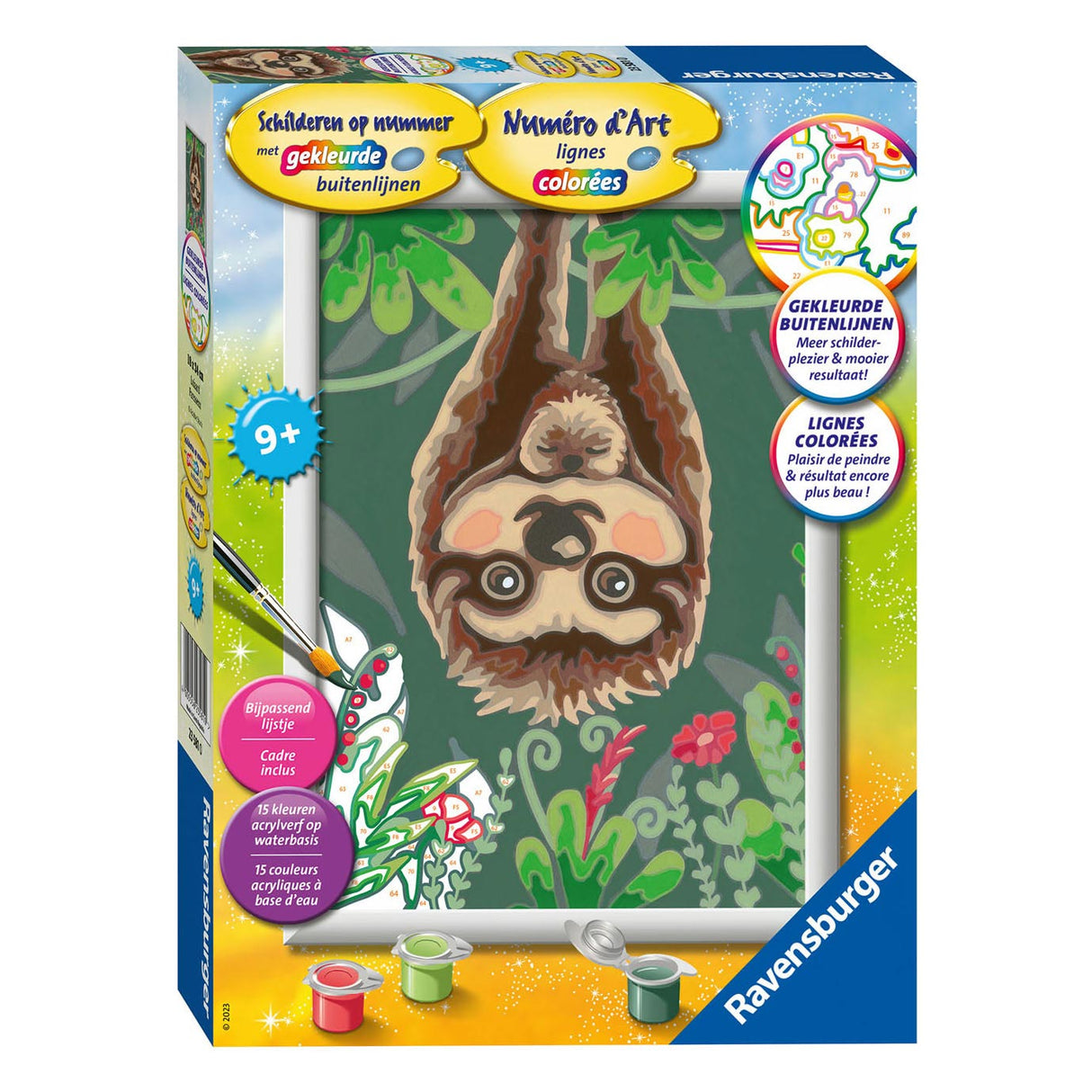 Ravensburger Molerei vun der Zuel Sloth