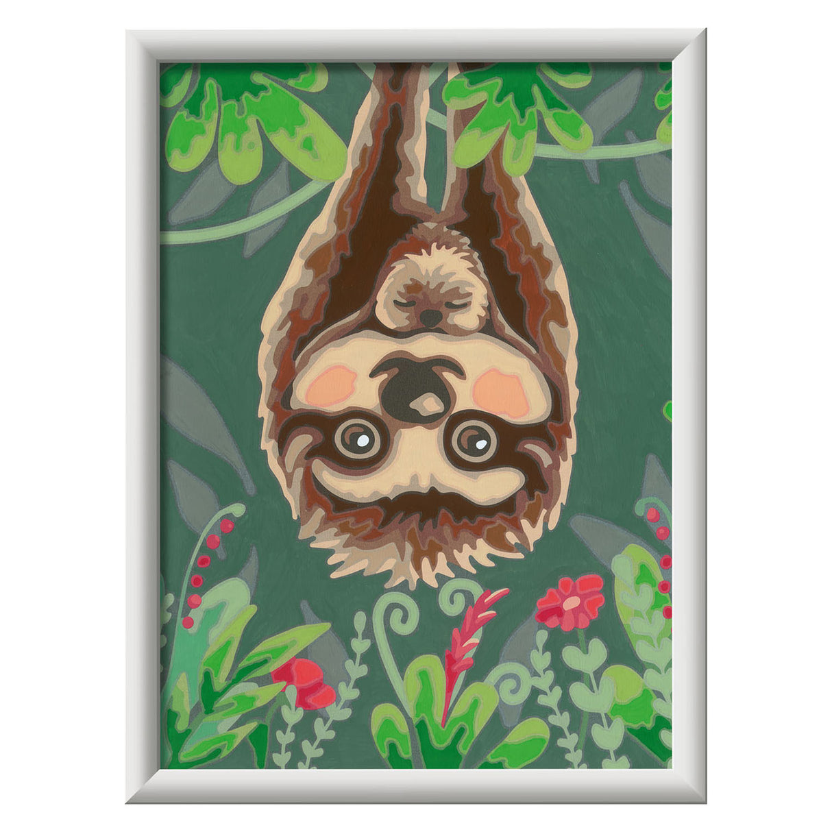 Ravensburger Molerei vun der Zuel Sloth