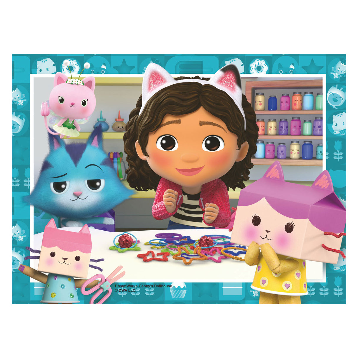 Ravensburger - Gabby's Dollhouse noha puzzle 4in1