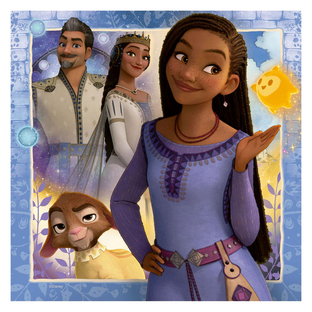 Ravensburger Disney Wish Puzzle Jigsaw, 3x49st.