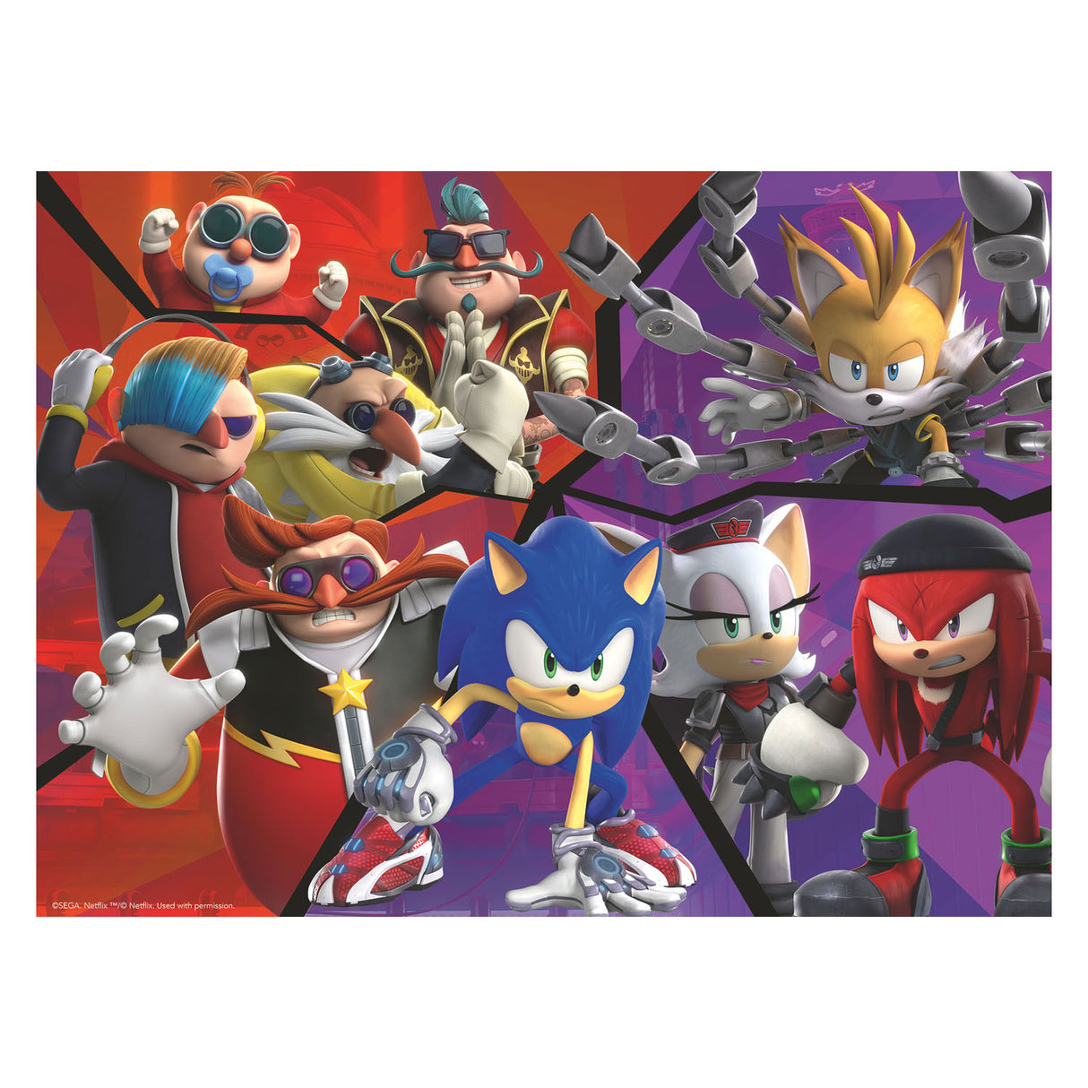Ravensburger Sonic Prime Puzzle XXL, 100e.