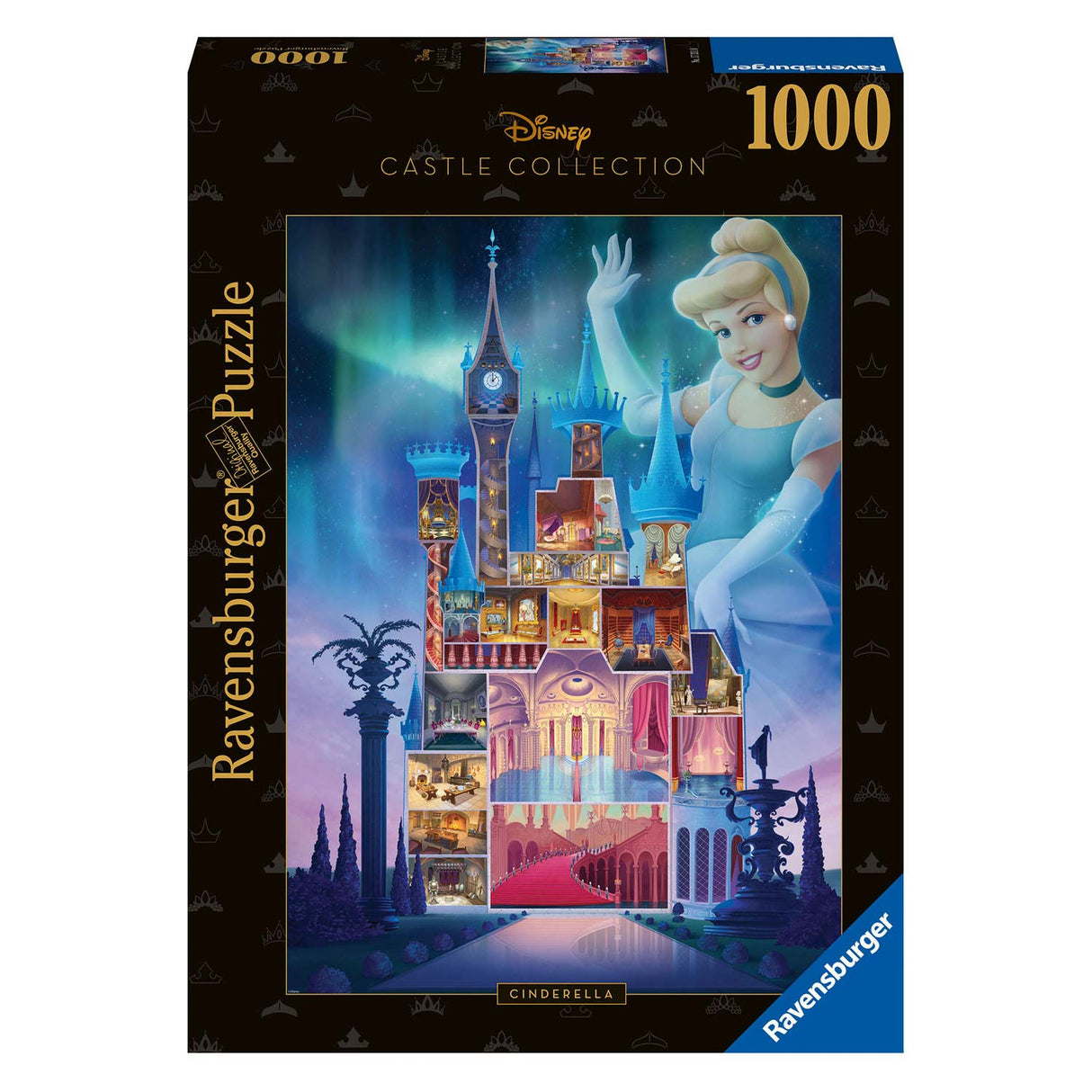 Ravensburger Castles Cendrillon Puzzle, 1000st.