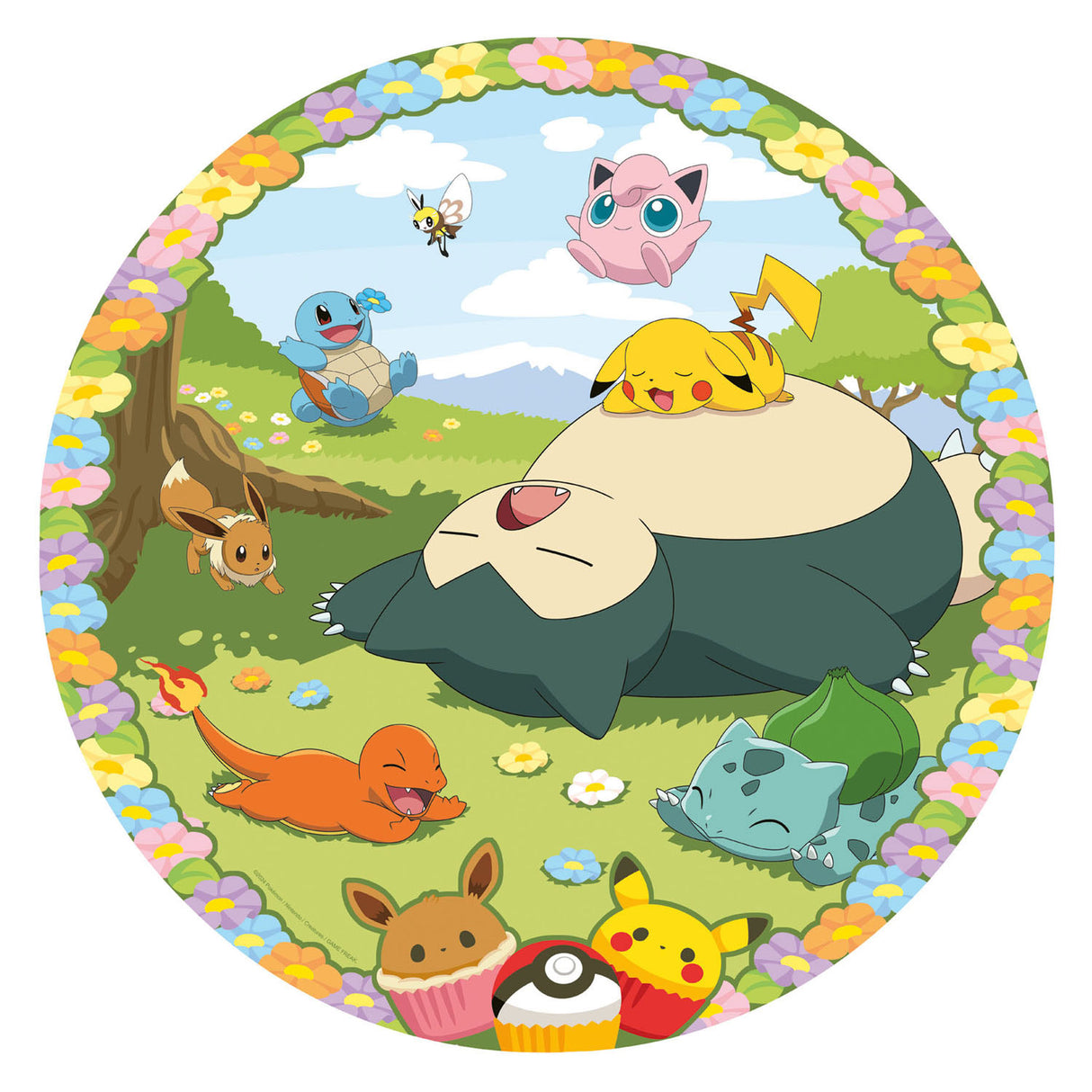 Ravensburger Puzzle de puzzle autour de Pokémon, 500e.