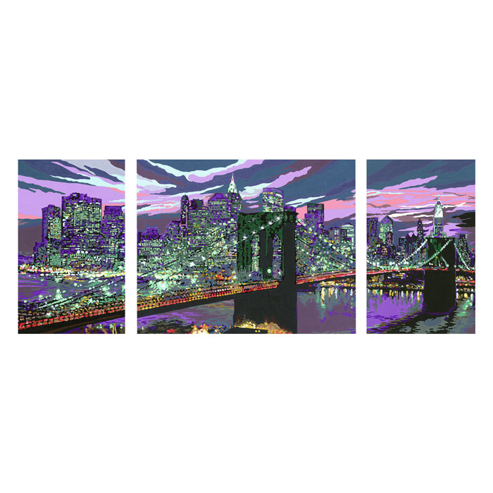 Ravensburger Creart Painting on number York Skyline