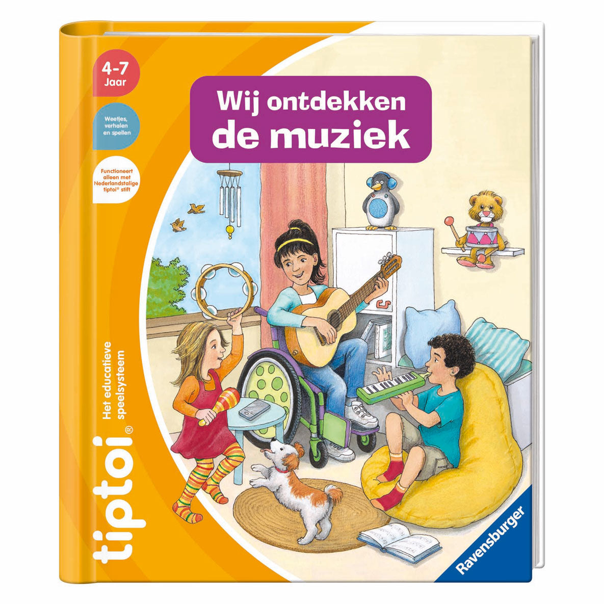 Ravensburger tiptoi boek wij ontdekken de muziek