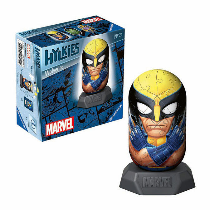 Ravensburger 3D puzzle Hylkies Marvel Wolverine, 54st.