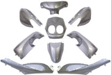 Edge Stage Neos from BJ. 2008 2 stroke and 4 stroke model 9 -piece silver metallic