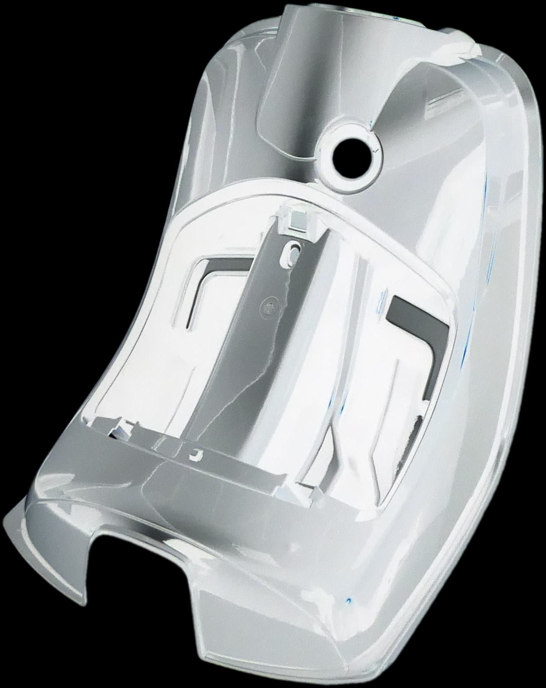 Écran intérieur de bord + Kap Vespa LX White Gloss (modèle lisse)