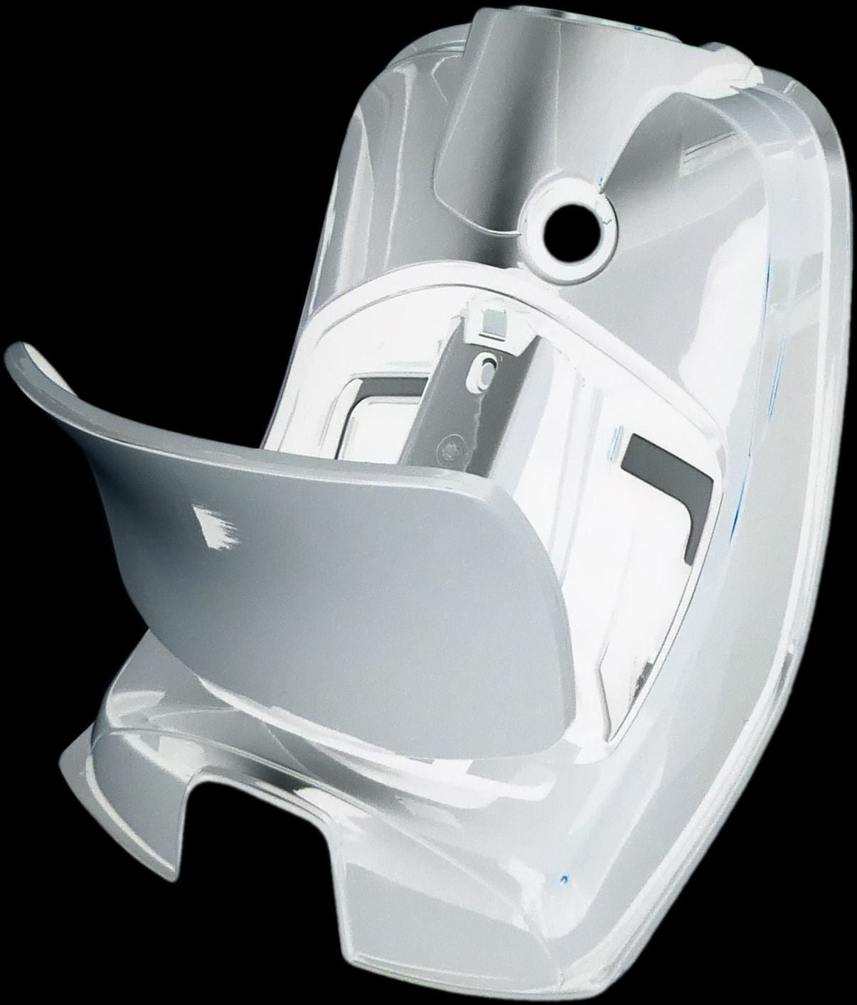 Écran intérieur de bord + Kap Vespa LX White Gloss (modèle lisse)