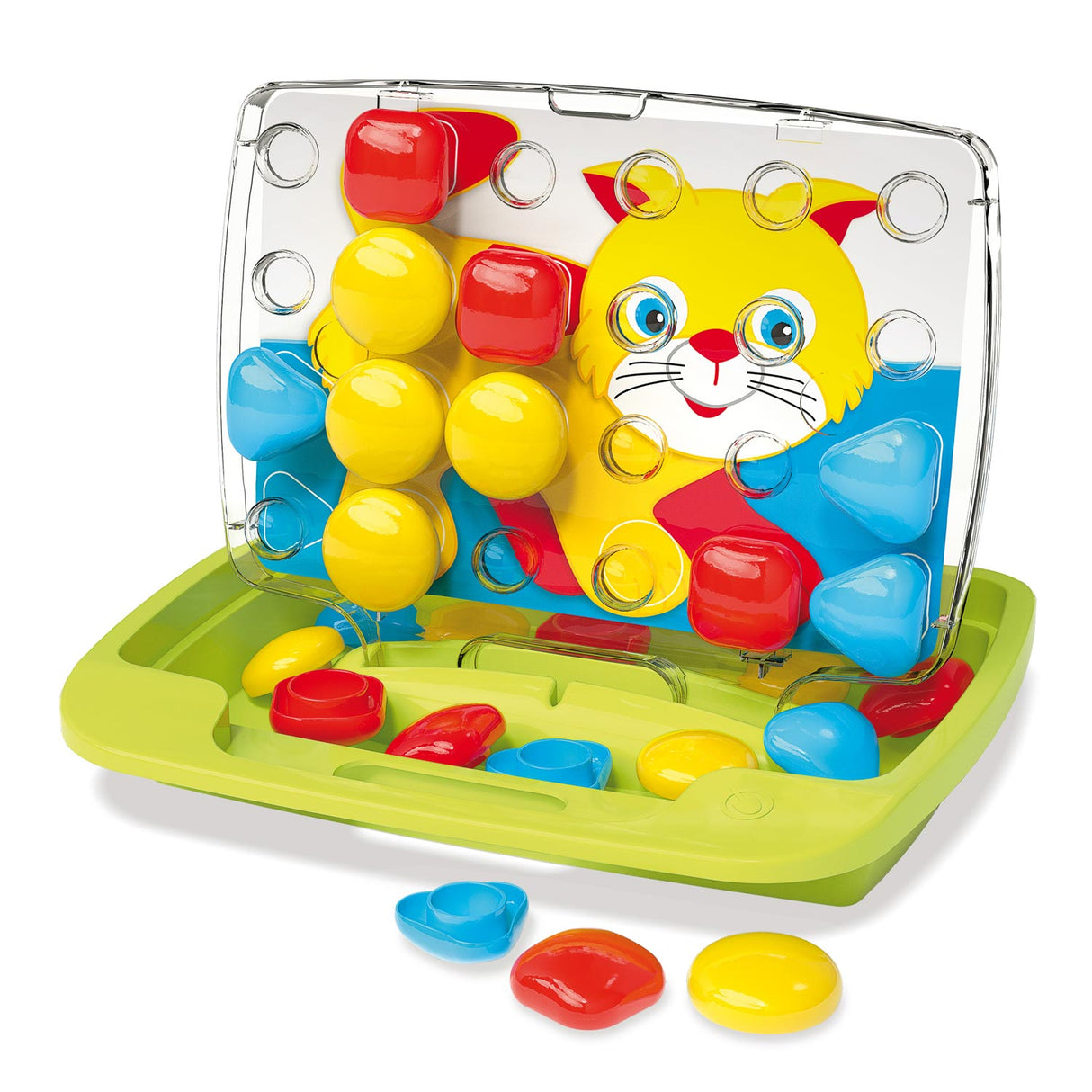 Quercetti pixel bébé insert la chatte mosaïque