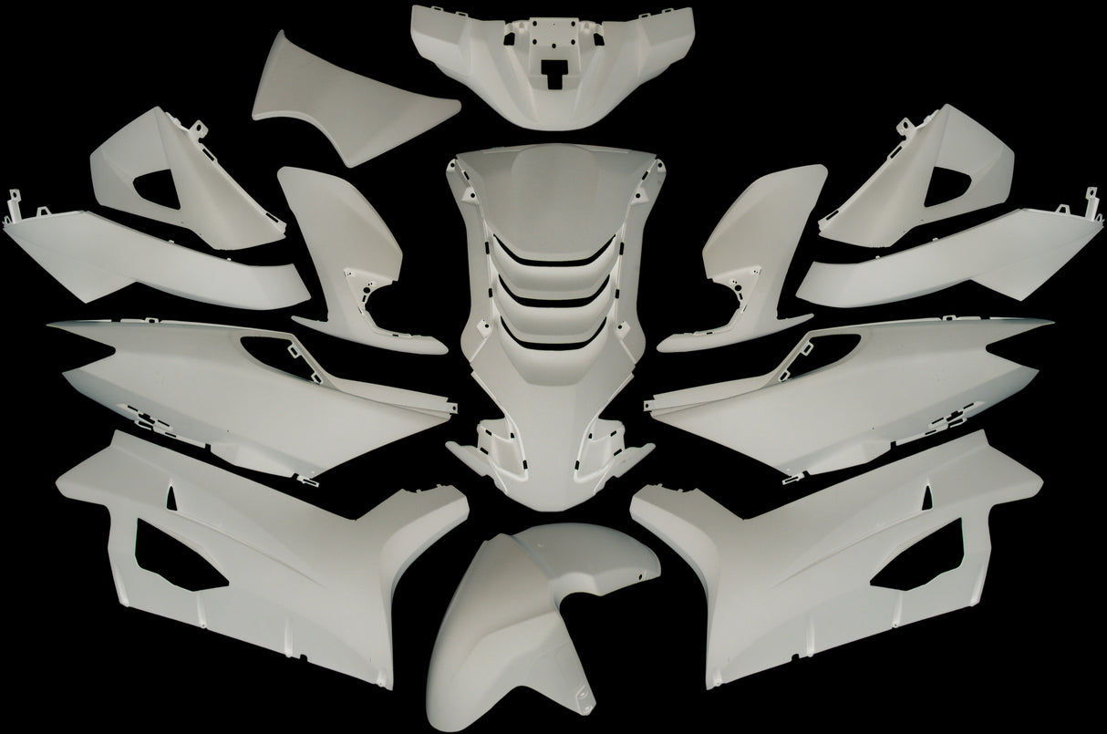 Edge Storge 14 -piece for Peugeot Speedfight 4 - Glossy White