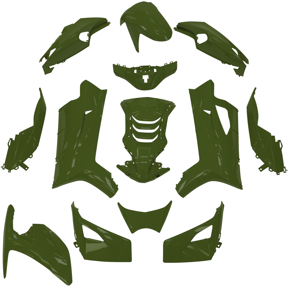Edge Pledet Speedfight 4 14 -piece district green