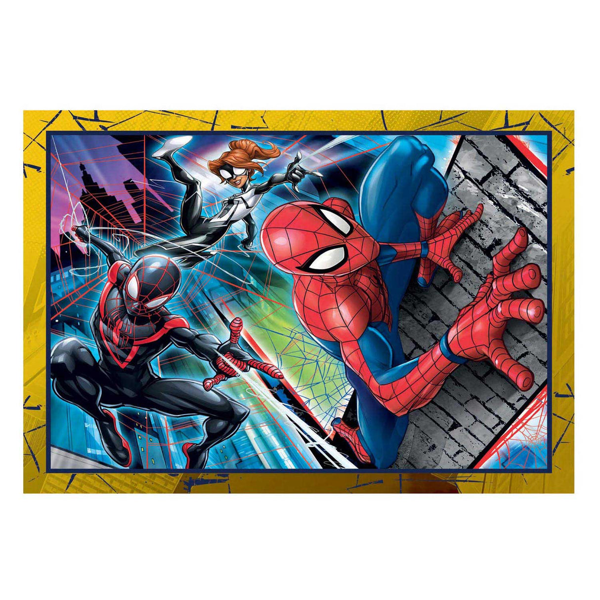 Clementoni puslespil Marvel Spiderman, 4in1
