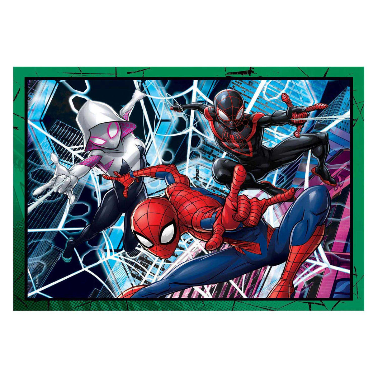 Clementoni puslespil Marvel Spiderman, 4in1