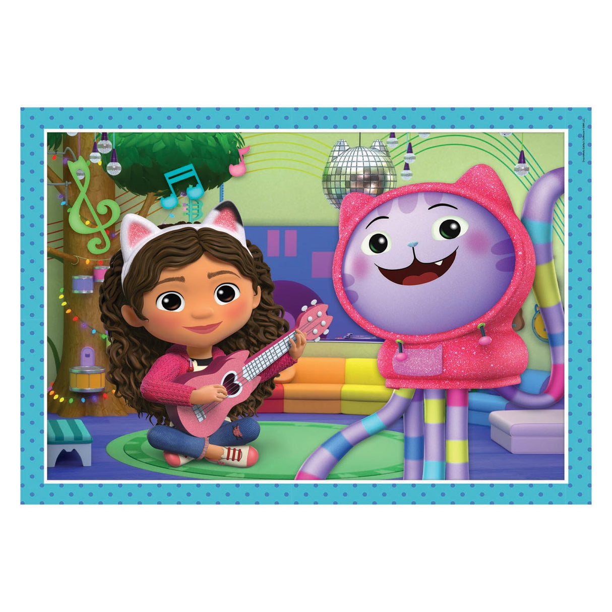 Clementoni 4In1 Puzzle Gabby's Dollhouse