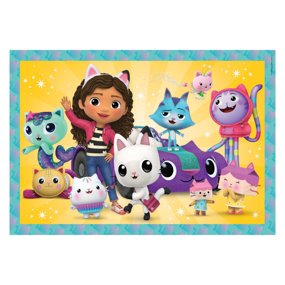 Clementoni Puzzle Super Color Maxi Gabby's Poppenhuis, 24e.
