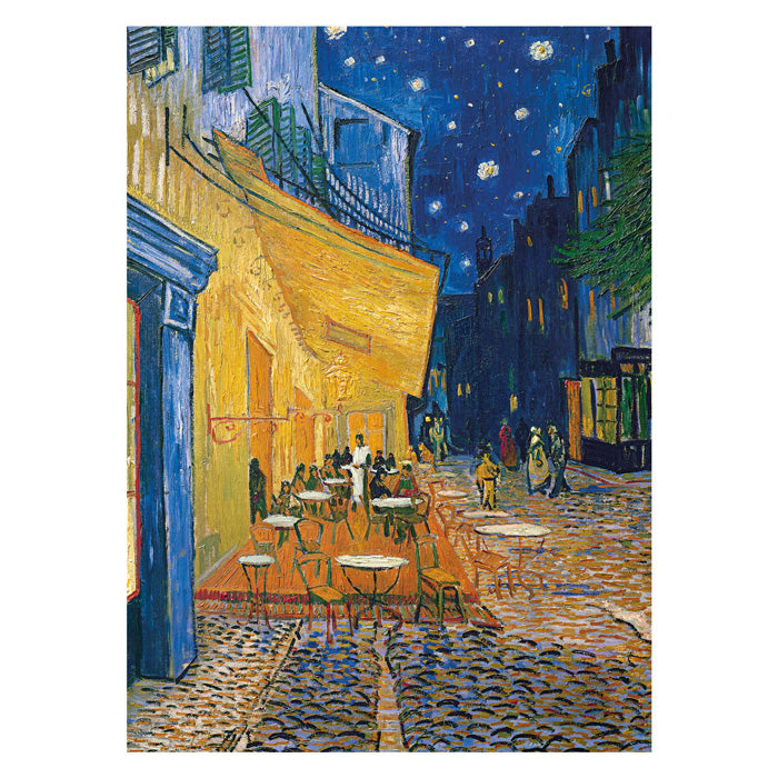 Clemtonii Puzzzel vun gogh Craventer Terrass an der Nuecht, 1000st.