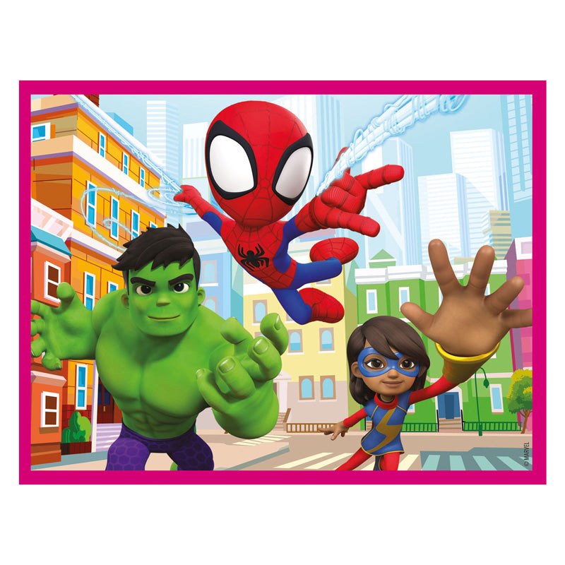 Clementoni Block Puzzle Spidey et ses incroyables amis, 12e.