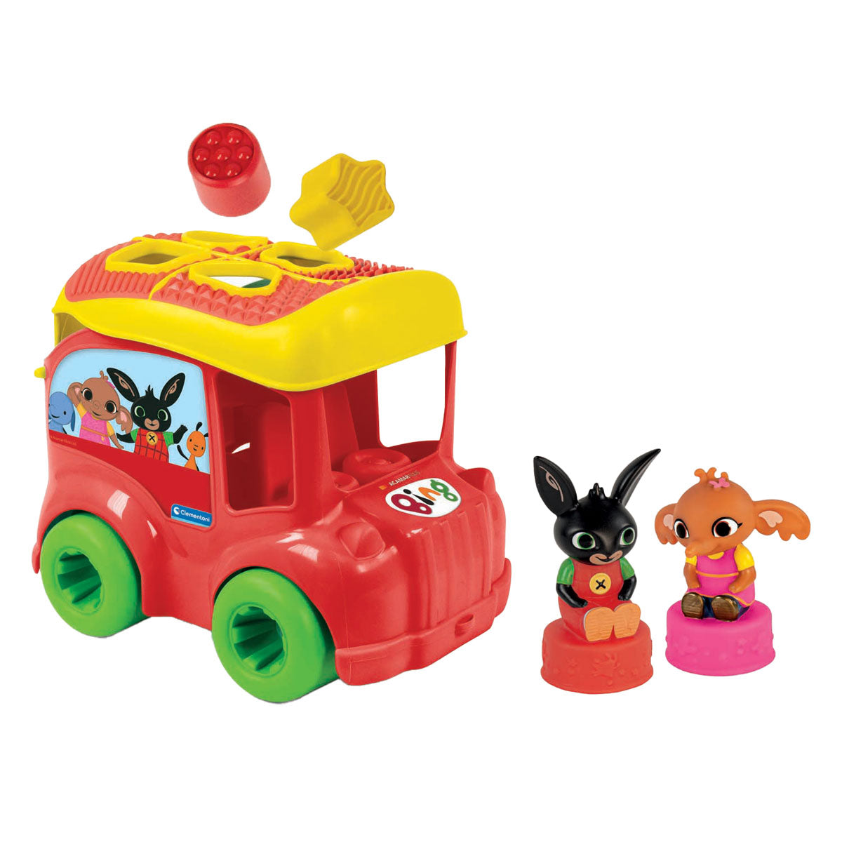 Clementoni Baby - Form stove Bing Bus, 7dlg.