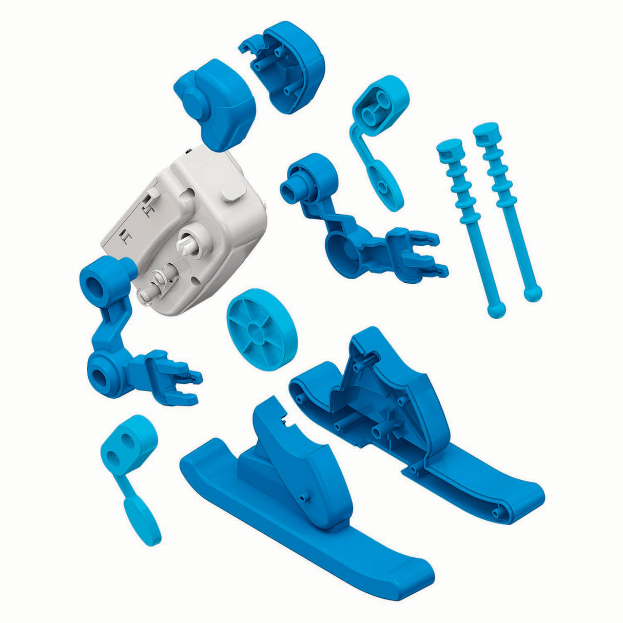 Clementoni Science Game Action Robots - Narciarz