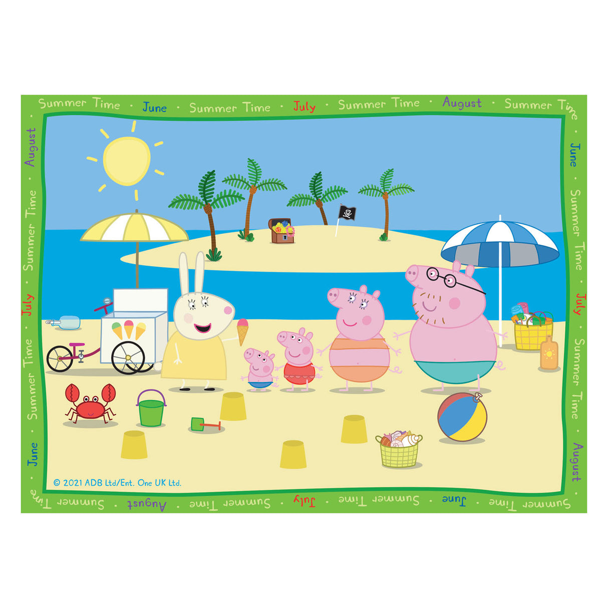 Ravensburger - Poppa Schweine Saisons Puzzle 4in1